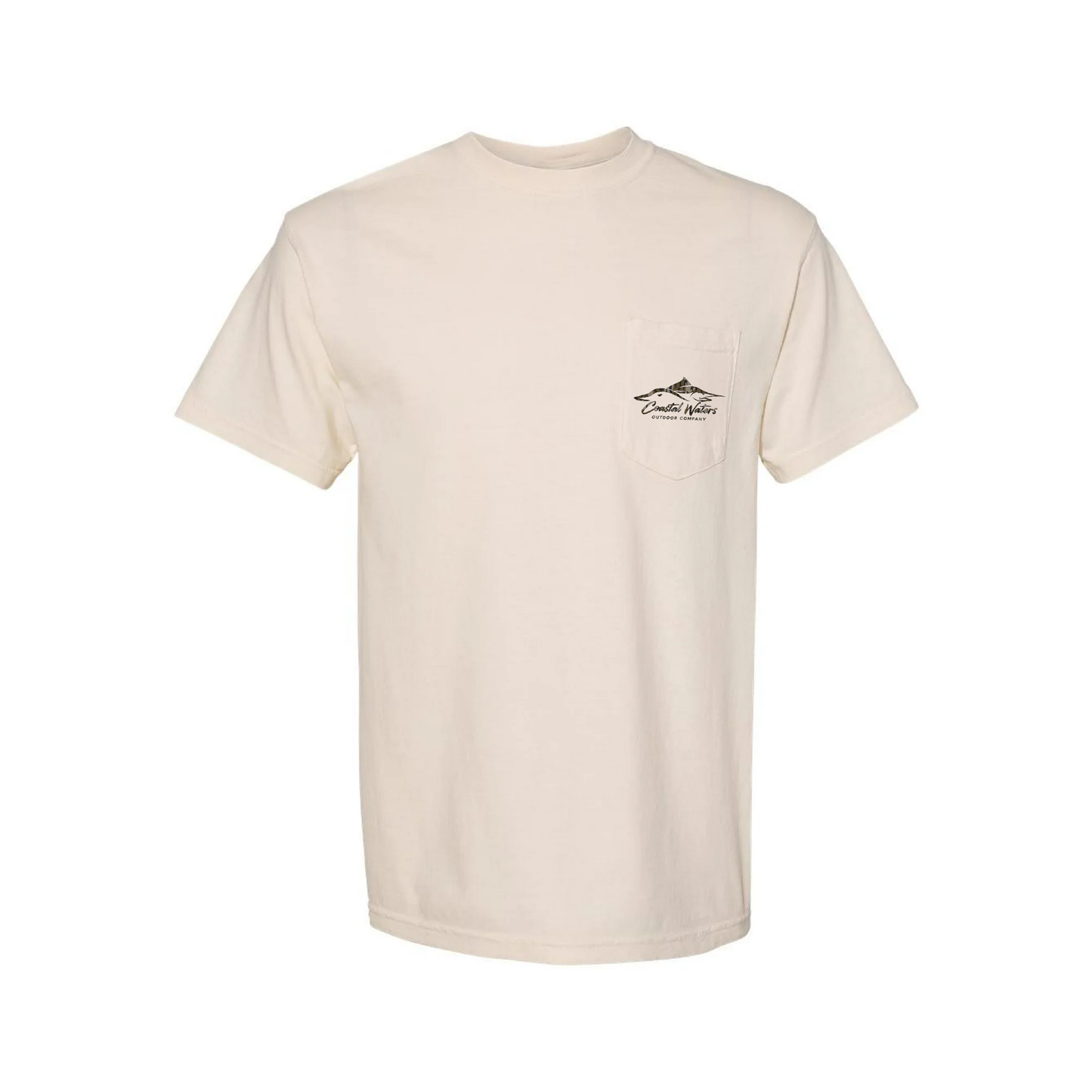 Bottomland Logo Pocket Tee - Ivory