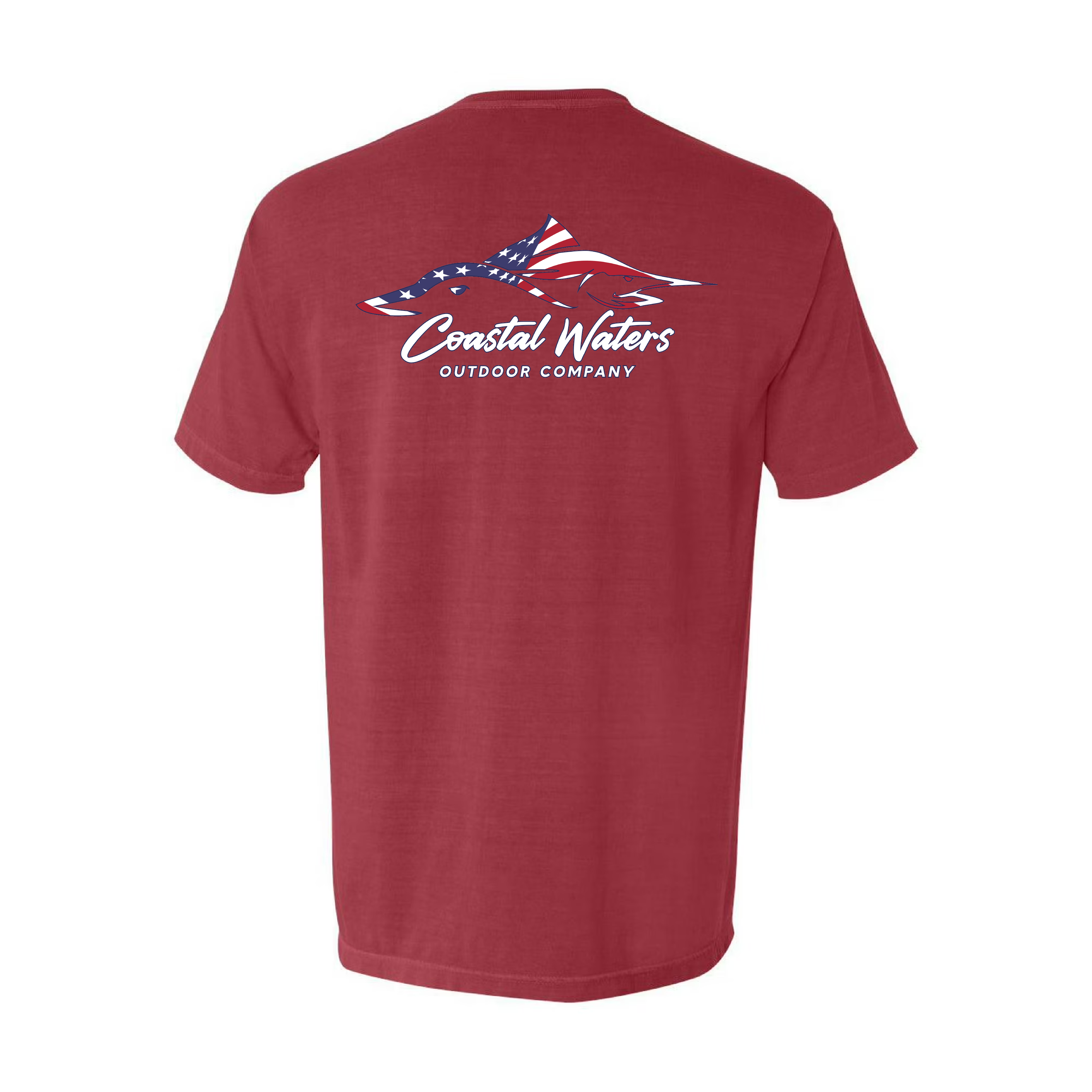 The USA 250 Pocket Tee – Coastal Waters Outdoor Co.
