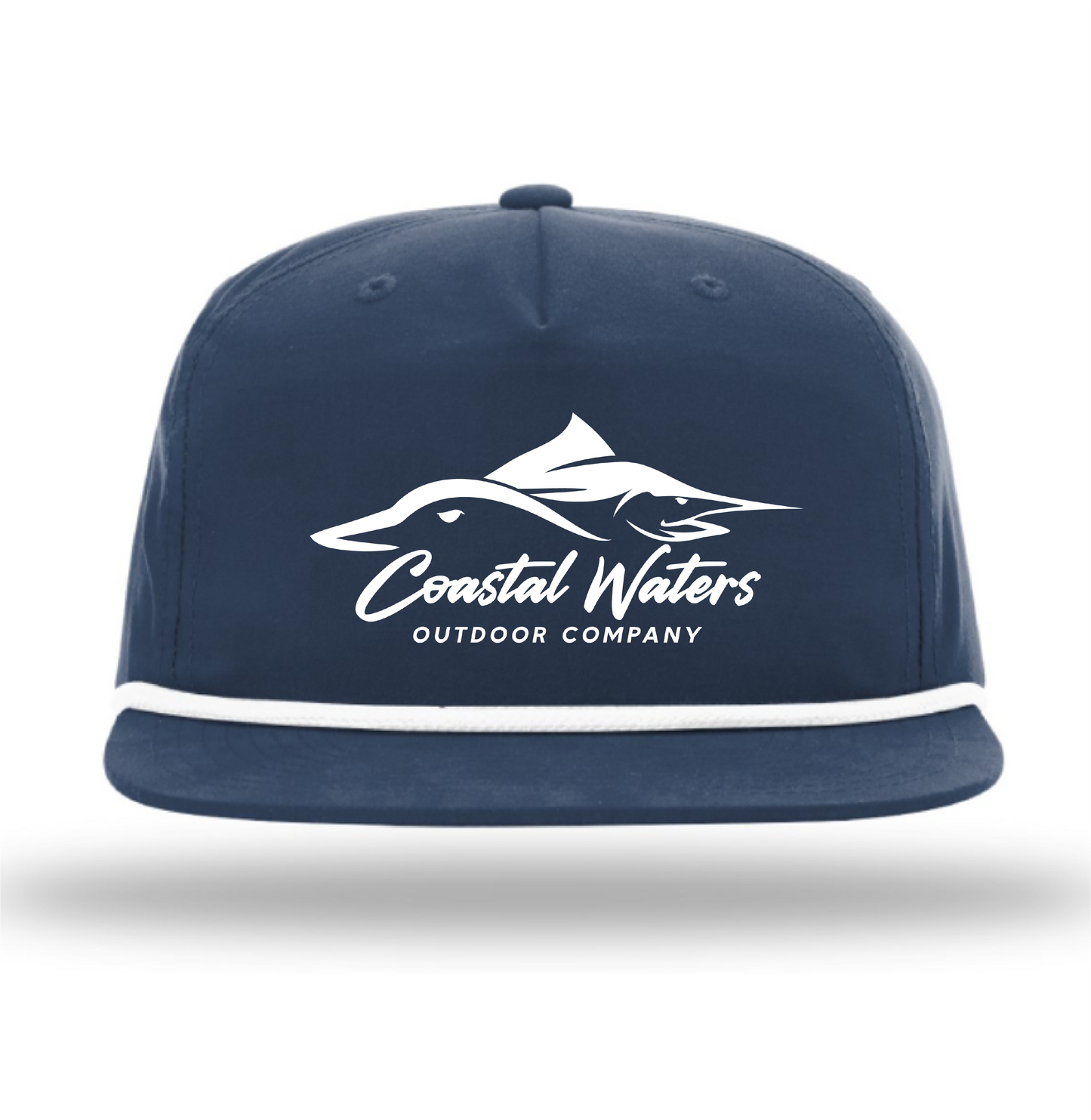 Logo Rope Hat - Navy/White