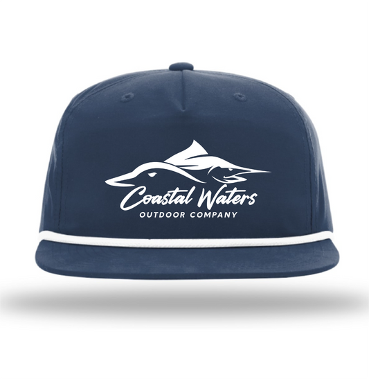 Logo Rope Hat - Navy/White