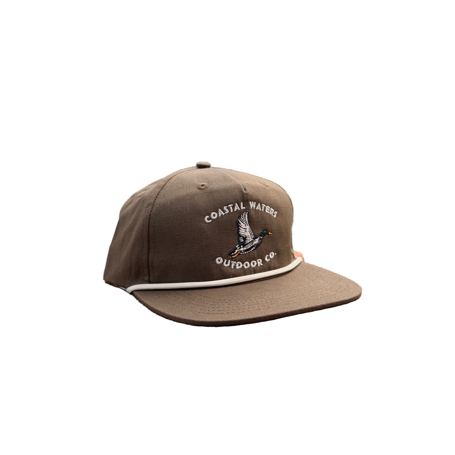 Retro Mallard Rope Hat | Mocha