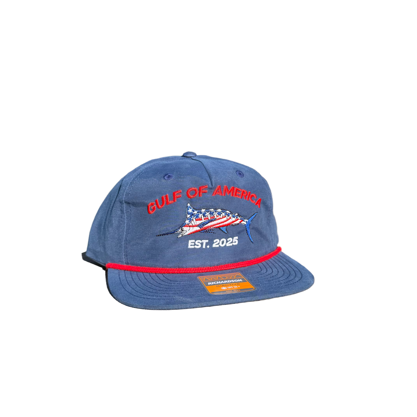 GOA Rope Hat- Navy/Red