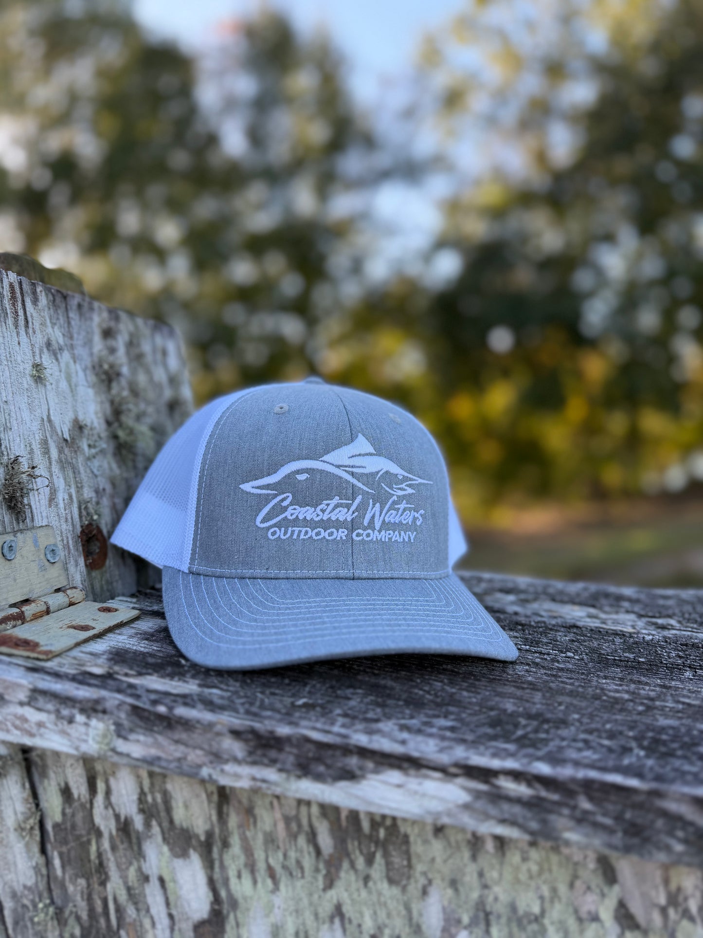 Logo Trucker Hat | Grey