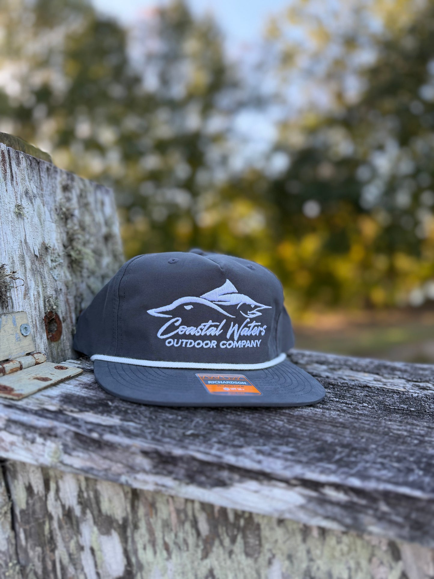 Logo Rope Hat | Charcoal