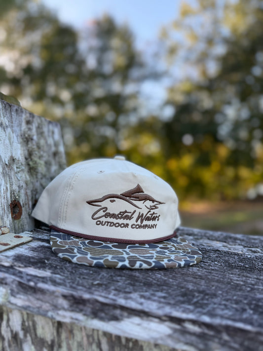 Logo Rope Hat - Khaki/ Camo