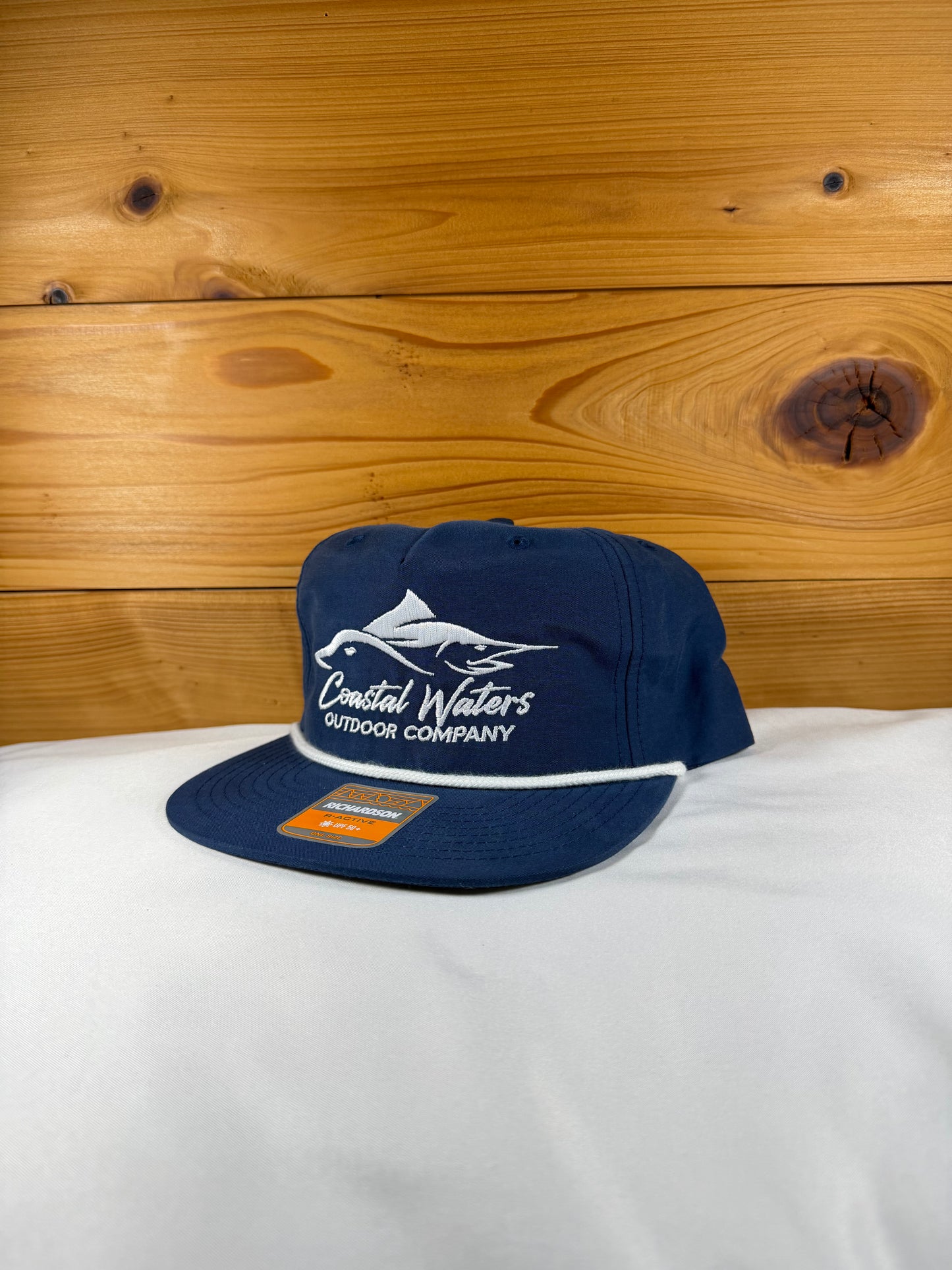 Logo Rope Hat - Navy/White