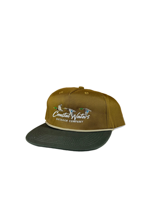 Tri-Mallard Rope Hat | Dark Khaki/Evergreen