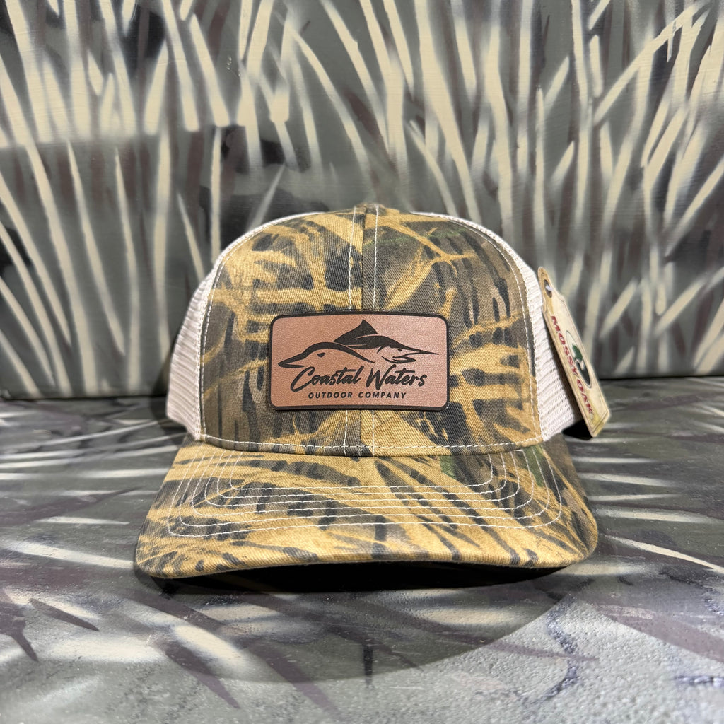 Leather Patch Trucker Hat