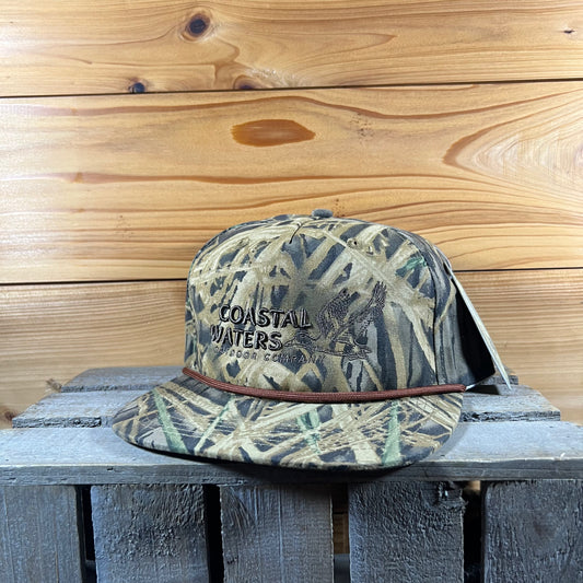 Outlined Mallard Rope Hat - Mossy Oak Shadow Grass