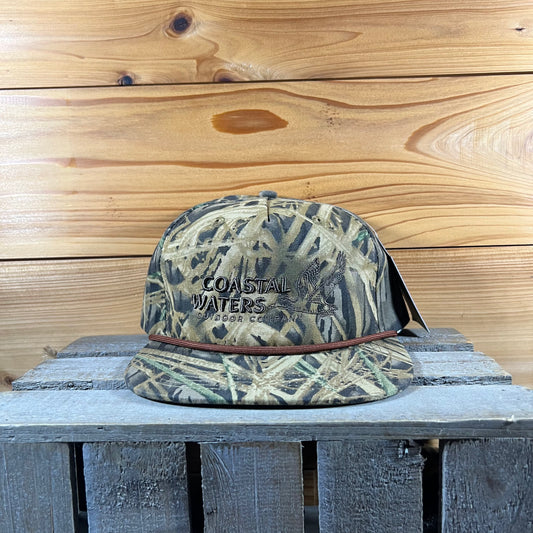 Outlined Mallard Rope Hat - Mossy Oak Shadow Grass