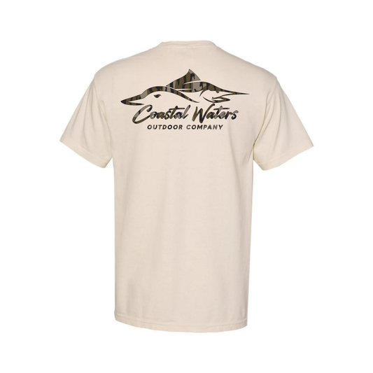 Bottomland Logo Pocket Tee - Ivory