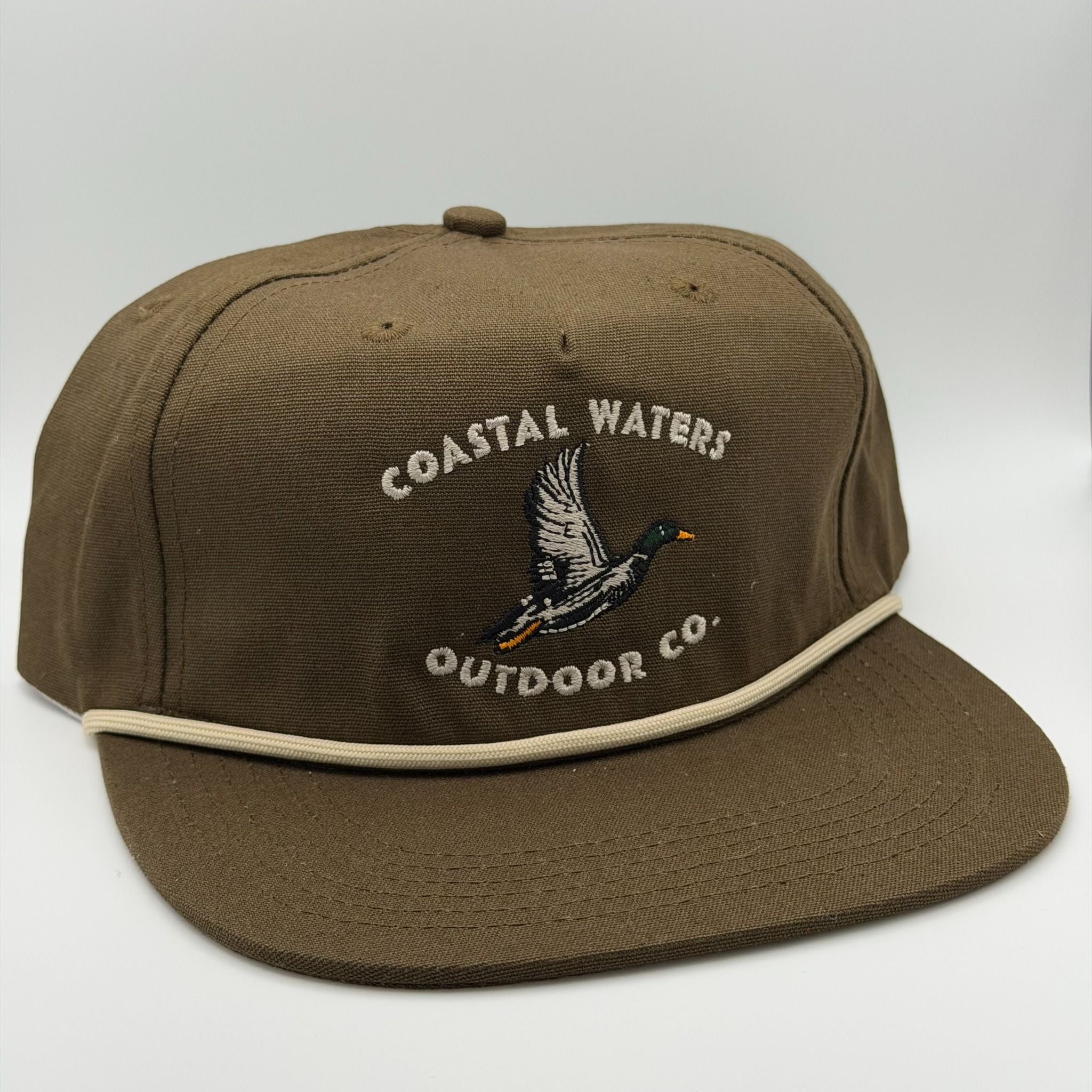 Retro Mallard Rope Hat