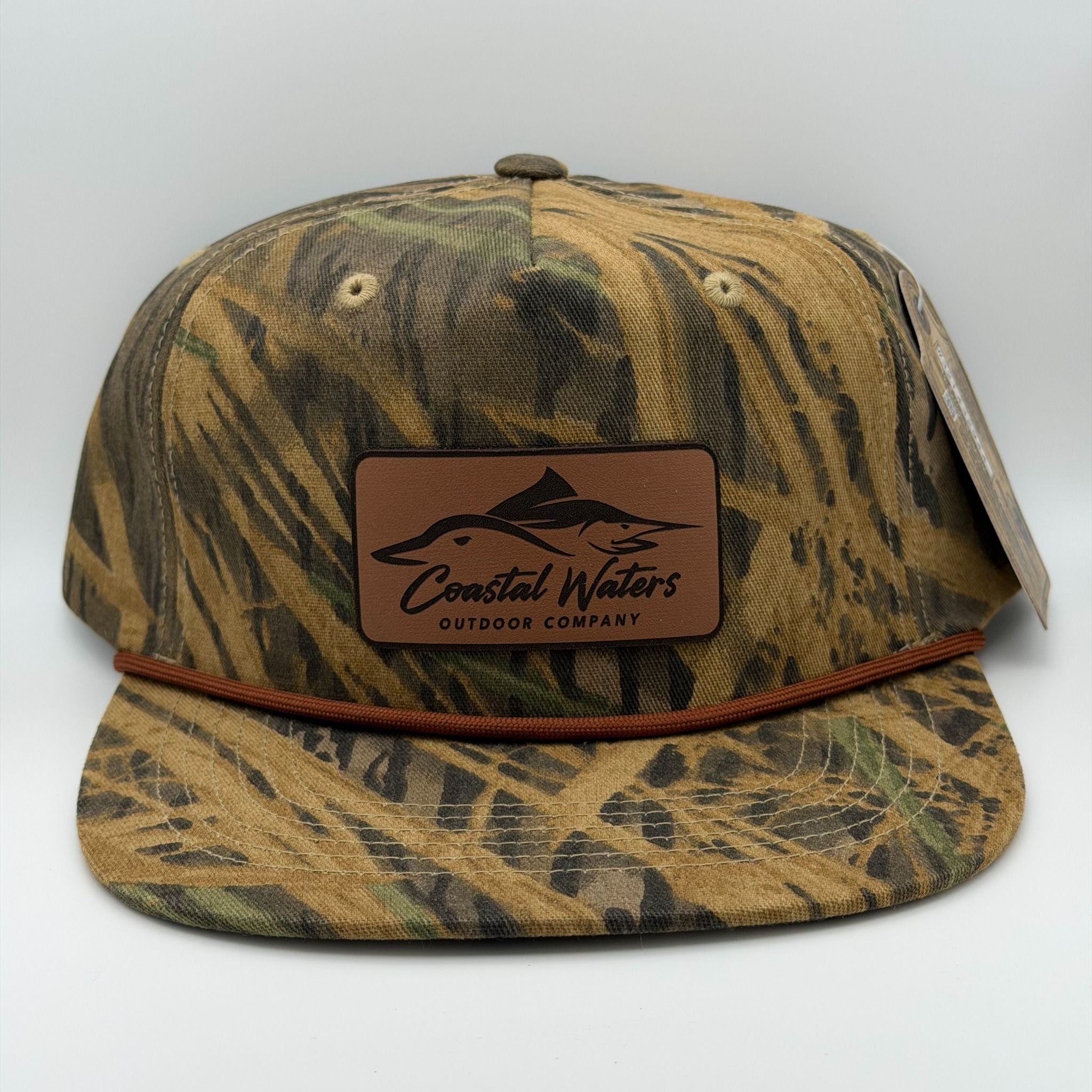 Leather Patch Rope Hat
