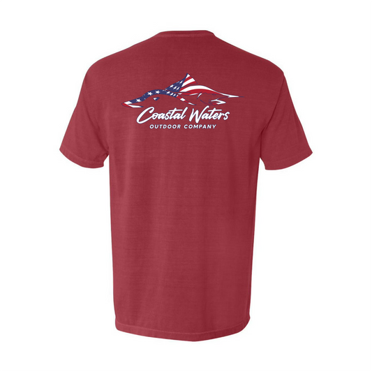 The USA 250 Pocket Tee